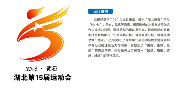 关于湖北省第十五届运动会四项主要标识入围作品的公示